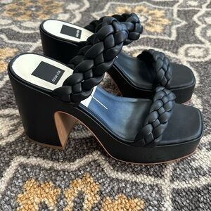 Wiley Platform Heels- Dolce Vita- Black- Size 8